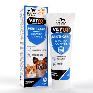 משחת שיניים אנזימטית לכלבים ולחתולים VetIQ Denti-Care