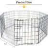 ⁦גדר אילוף לגורים וכלבים במגוון מידות pets and vets⁩ – תמונה ⁦5⁩