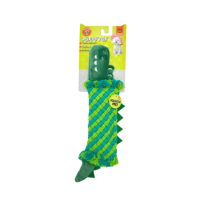 בובת חבל תנין לגורי כלבים FOFOS