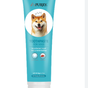 PURRY TOOTHPASET FOR DOGS משחת שיניים ביו אנזימטית איכותית בטעם בקר לכלבים