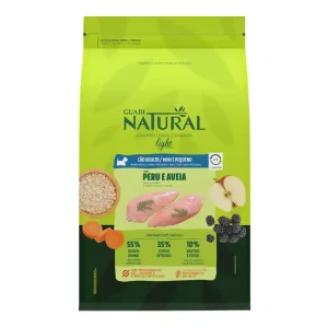 נטורל גואבי NATURAL GUABI גזע קטן לייט הודו ושיבולת שועל 2.5 ק"ג