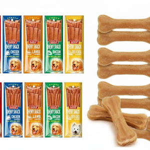 מארז 8+8 לכלב עצמות וחטיפים