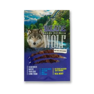 BLUE-WOLF-חטיף-פרימיום-לכלב-–-נקניקיות-כבד-ברווז-מובחר